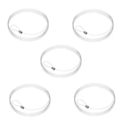 Pack 5 fils perlon transparents à oeillet 2 mm - Accrochage Tableau Artiteq 100 cm