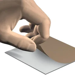 Pack 4 plaques adhésives 4.5 x 4.5 cm pour Dibond - 1kg - Accrochage Tableau Artiteq