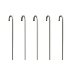 Pack 5 tiges métalliques blanches en U 2 mm pour Cimaise - Accessoire Cimaise Artiteq 100 cm