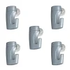 Pack de 5 crochets réglables à vis H50 pour tableau - 5kg - 2 mm - Accessoire Cimaise Newly