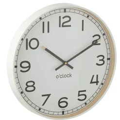 Pack de 3 horloges murale en plastique multicolore 30x30x4 cm