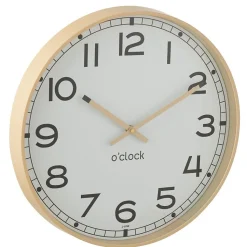 Pack de 3 horloges murale en plastique multicolore 30x30x4 cm