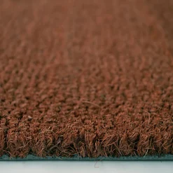 Paillasson - Tapis brosse Coco - Rouille - Ep 17 mm - Rouleau de 2m x 9m