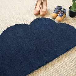 Paillasson Coco - Nuage - Bleu - 50 x 85 cm