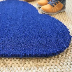 Paillasson Coco - Nuage - Bleu - 50 x 85 cm
