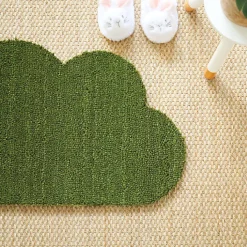 Paillasson Coco - Nuage - Vert - 50 x 85 cm