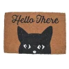 Paillasson coco Kebir Chat Hello there GoodHome L.60 x l.40 cm