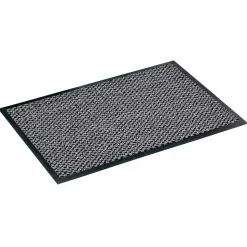 Paillasson gris clair pour porte d'entrée