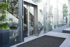 Paillasson RugsX 80x160 cm gris 123500 1 szt.
