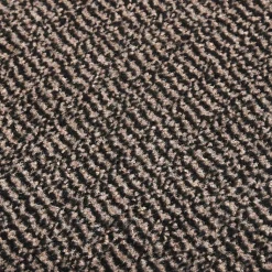 Paillasson touffeté 80x120 cm Marron foncé vidaXL