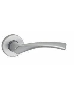 Paire de béquilles Canopee pour porte, carré 7mm, argent - THIRARD