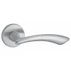 Paire de béquilles Maxima pour porte, carré 7mm, chromé satiné - THIRARD