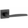 Paire de béquilles Modena pour porte, carré 7mm, noir mat - THIRARD