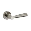 Paire de béquilles pour porte, carré 7 mm, nickelé satiné - THIRARD