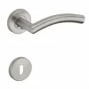 Paire de béquilles pour porte, carré 7mm, inox - THIRARD