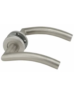 Paire de béquilles pour porte, carré 7x110mm, inox - THIRARD