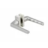 Paire de béquilles pour porte, carré 7mm avec fourreau 7 à 8mm fourni, argent - THIRARD