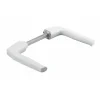 Paire de béquilles pour porte, carré 7x100mm, 1 portée, blanc - THIRARD