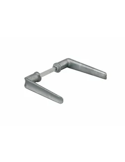 Paire de béquilles pour porte, carré 6mm, fourreau adaptateur 7mm - THIRARD