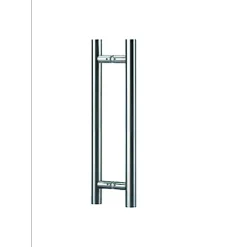 Paire de Poignées de Tirage "KLOSE besser" Bâton de Maréchal - 600 mm - DROIT - Inox 316