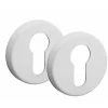 Paire de rosaces blanc, trou de cylindre - THIRARD