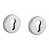 Paire de rosaces Lunar, trou de cylindre, argent - THIRARD