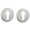 Paire de rosaces trou de cylindre, argent - THIRARD