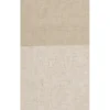 Paire de vitrage en lin avec finition soignée point clair - 45x90cm - Lin