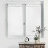 Paire de Voilages "Camilla" 60x160cm Blanc