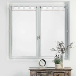 Paire de Voilages "Camilla" 60x160cm Blanc