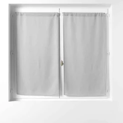 Paire de Voilages "Soane" 60x120cm Gris
