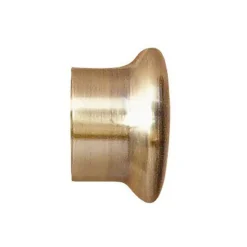 Paire d'embouts de tringle en forme de bouchon (Diam. 20 mm - Bronze)