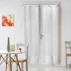 Paire droite passants 2 x 70 x 200 cm voile sable salina Blanc