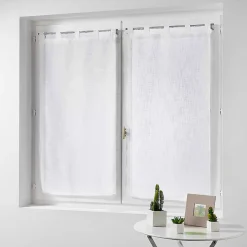 Paire Voilages 2 x Haltona - Douceur d'Intérieur - Voilage 2 x 60 x 160