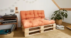 Palette bois L.120 x l.80 cm pour fabrication de mobilier
