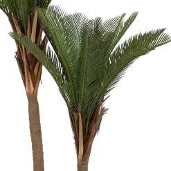 Palmier artificiel 2 troncs H180cm vert - Atmosphera