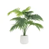 Palmier artificiel pot blanc 68cm