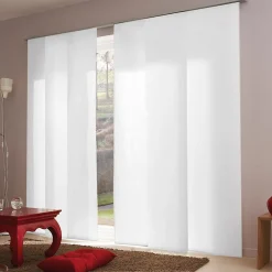 Panneau japonais blanc l.45 x H.260cm