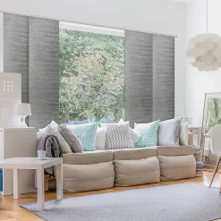 Panneau japonais juno anthracite l.45 x H.260 cm