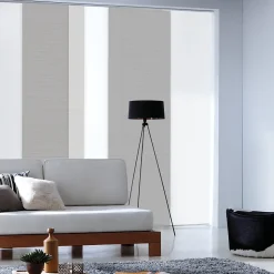 Panneau japonais loft gris l.45 x H.260 cm