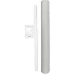 Panneau japonais occultant uni blanc l.45 x H.260cm Madeco