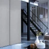 Panneau japonais tamisant uni chiné gris l.45 x H.260cm Madeco