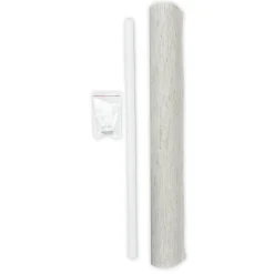 Panneau japonais tamisant effet lin beige l.45 x H.260cm Madeco