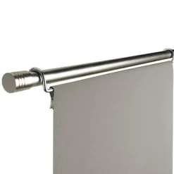 Panneau japonais tamisant Madeco uni gris l.45 x H.260 cm