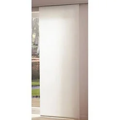 Panneau japonais tamisant Madeco blanc l.45 x H.260 cm