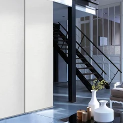 Panneau japonais tamisant Madeco blanc l.45 x H.260 cm