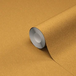Papier peint à motif vinyle intissé Thar ocre 53 cm GoodHome
