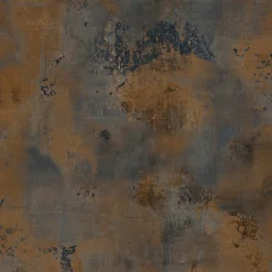 Papier peint à motif vinyle intissé GoodHome Fuch effet béton bleu marine