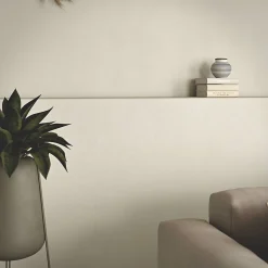 Papier peint à peindre vinyle intissé texturé blanc L. 2500 x l. 106 cm GoodHome Liatris