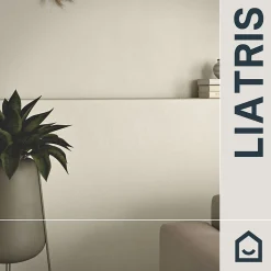 Papier peint à peindre vinyle intissé texturé blanc L. 2500 x l. 106 cm GoodHome Liatris